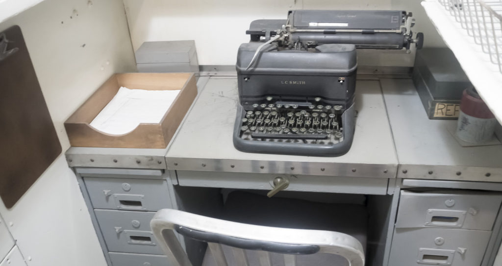Aboard the USS Bowfin (Pearl Harbor, Hawaii, United States of America). Personal collection.