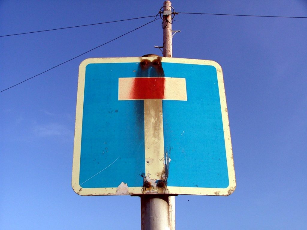 It's a dead end baby (Andrew Mason/flickr)