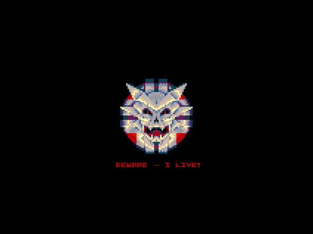 Sinistar Wallpaper – Beware — I Live! (Retroist.com)