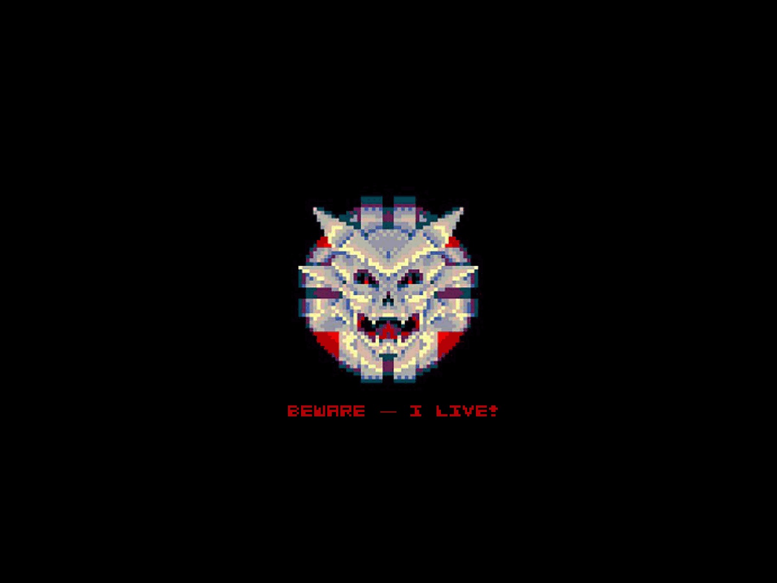Sinistar Wallpaper – Beware — I Live! (Retroist.com)