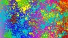 Colorful paint splash