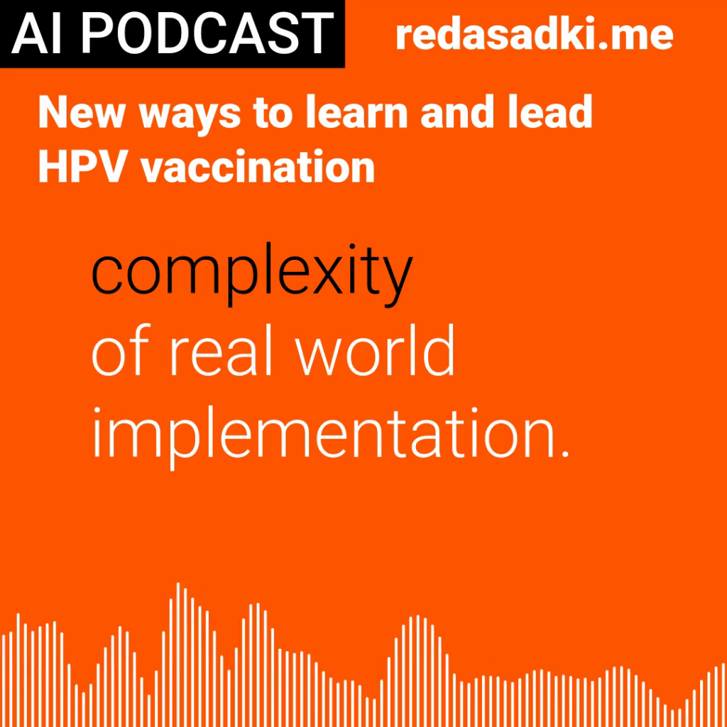 New ways to learn and lead HPV vaccination