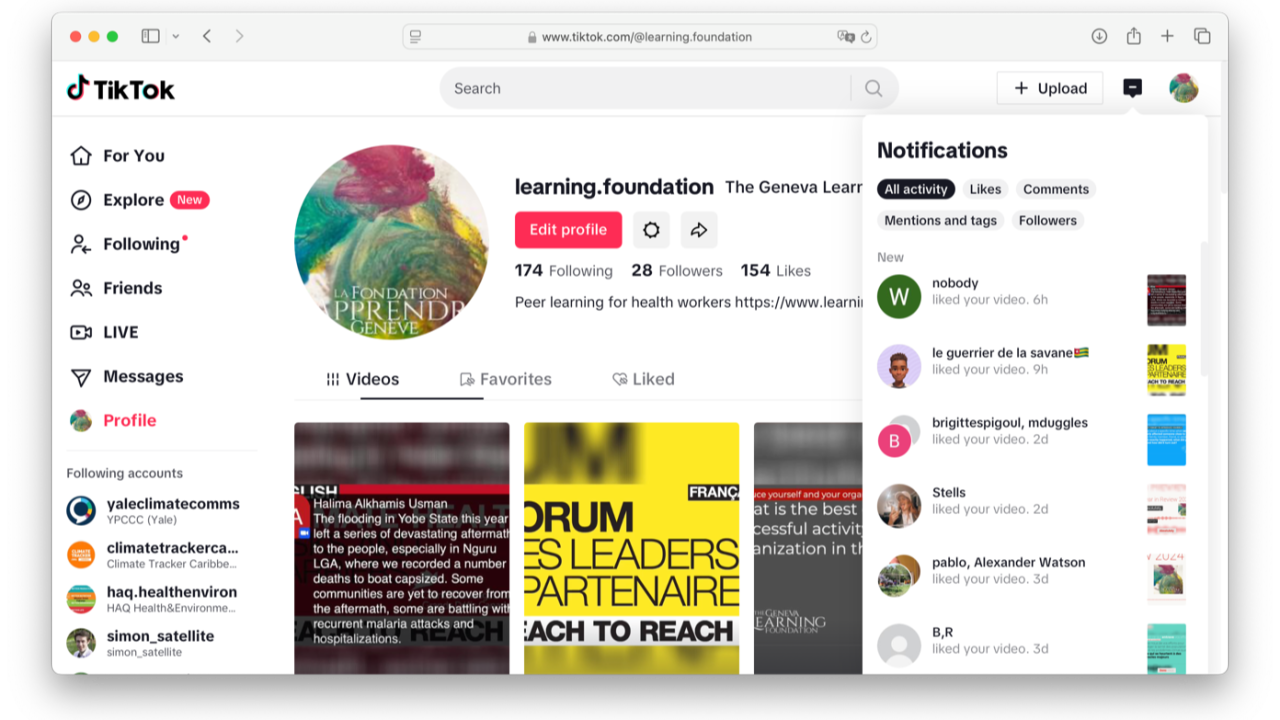 TGLF on TikTok